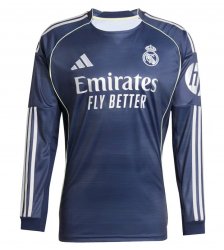 Maillot Real Madrid Extérieur 2025/26 ML
