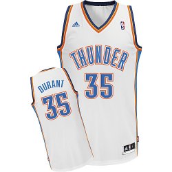 Kevin Durant Oklahoma City Thunder 2011/2012 [Blanc]
