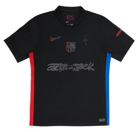 Maillot FC Barcelona Extérieur Travis Scott 2024/25 - Authentic