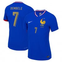 Maillot France Domicile 2024 - Dembélé flocage or - Authentic
