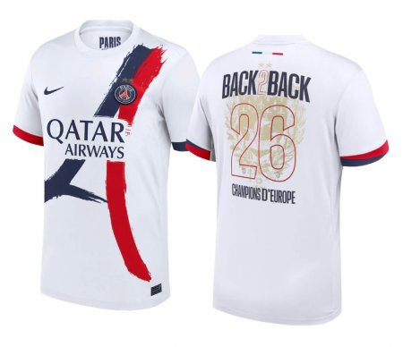 Maillot PSG Extérieur 2025/26 - Champions Back2Back