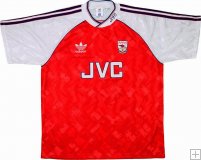 Shirt Arsenal Home 1990-92