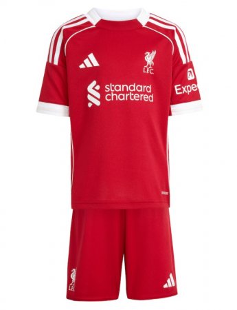 Liverpool Domicile 2025/26 Junior Kit