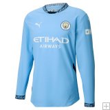 Maglia Manchester City Home 2024/25 ML - Authentic