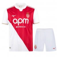 AS Monaco 1a Equipación 2025/26 Kit Junior