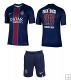 PSG Domicile 2025/26 Junior Kit - 2 étoiles Back2Back