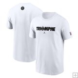 T-Shirt PSG TRIOMPHE 2025 - White