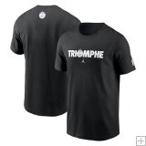PSG T-Shirt TRIOMPHE 2025 - Black