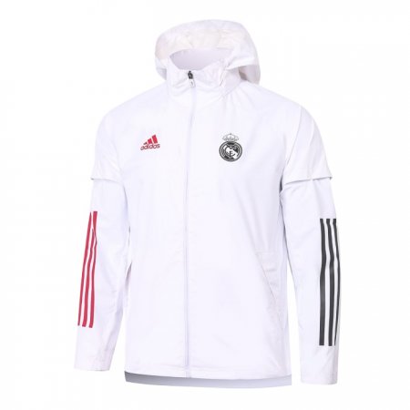 Chaqueta impermeable con capucha Real Madrid 2020/21