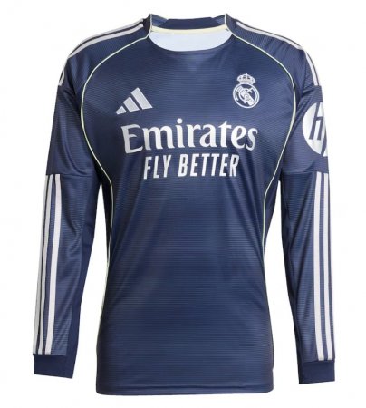 Maillot Real Madrid Extérieur 2025/26 ML
