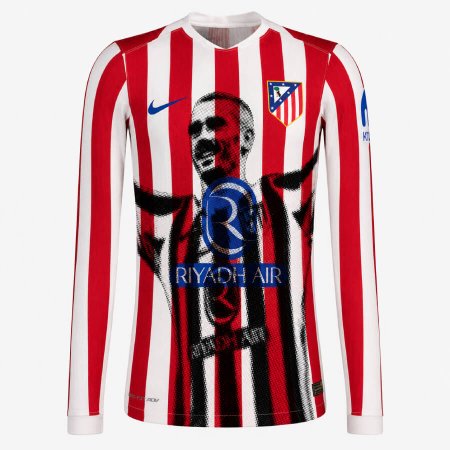 Maillot Atletico Madrid Domicile 2025/26 ML - Griezmann
