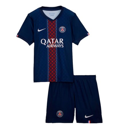 PSG 1a Equipación 2025/26 Kit Junior