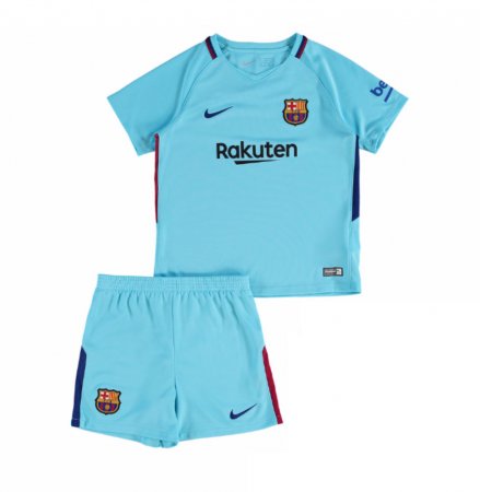 FC Barcelona 2a Equipación 2017/18 Kit Junior
