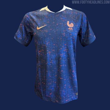 Shirt France Home WEURO25 - Authentic