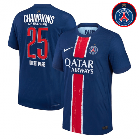 PSG 'Champions of Europe' 2025 - Authentic