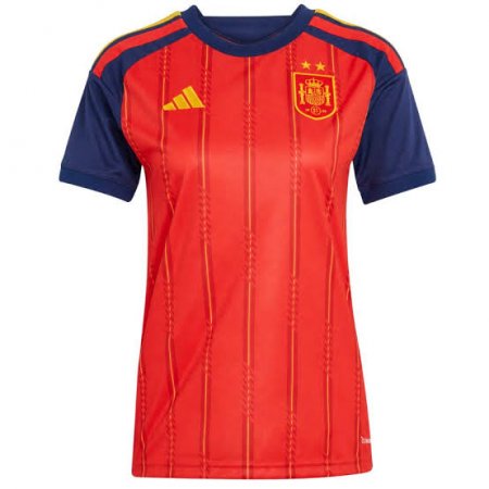 Maillot Espagne Domicile 2026 Femme – 2 Étoiles