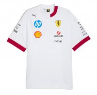 T-Shirt Équipe Scuderia Ferrari 2025