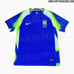 Maillot Extérieur Corée du Sud Féminin 2025 (Modèle Homme)