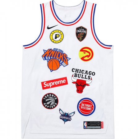 Maillot Supreme x Nike x NBA