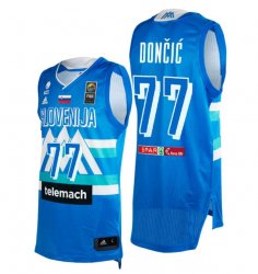 Luka Doncic, Slovenia 2021 Olympics - Blue