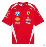 T-Shirt Équipe Scuderia Ferrari 2026