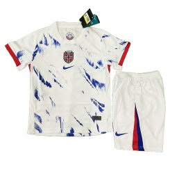 Maillot Norvège Extérieur 2024 Junior Kit