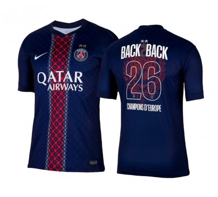Maillot PSG Domicile 2025/26 - Champions Back2Back