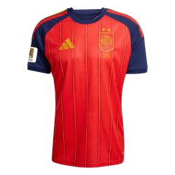 Maillot Espagne Domicile 2026 – 2 Étoiles