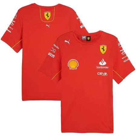 T-Shirt Équipe Scuderia Ferrari 2024