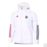 Real Madrid Felpa Cappuccio Impermeabile 2020/21