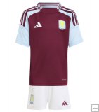 Aston Villa Home 2024/25 Junior Kit